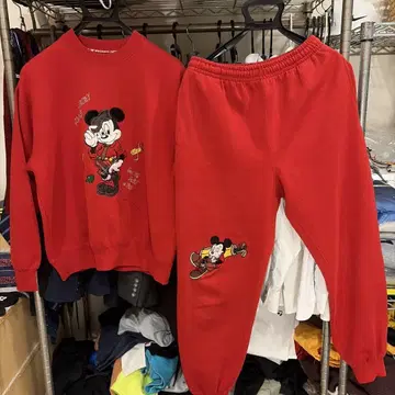 80s MICKEY MOUSE 미키마우스 빈티지 셋업