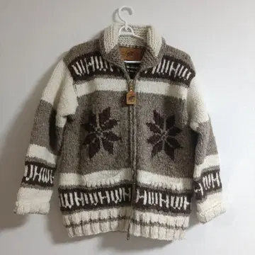 HUNTING WORLD 손뜨개질 니트 스웨터 L