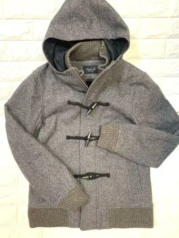 [ 새상품급 ] UNITED ARROWS 그레이 더플 코트 후드 부착 M