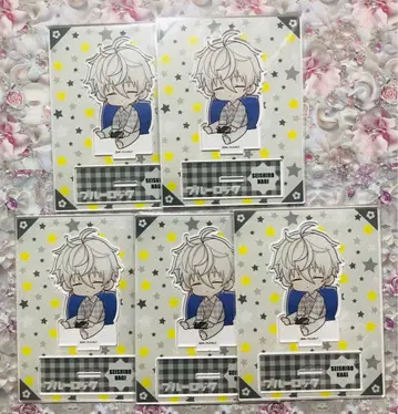블루 록 나기 세이시로 프린세스 카페 아크릴 스탠드 캔뱃지