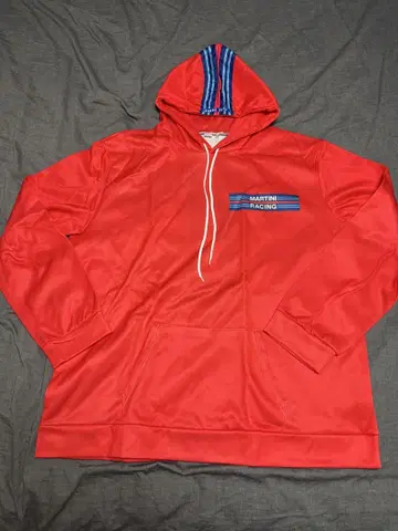 MARTINI RACING 후드 부착 후드티 2XL