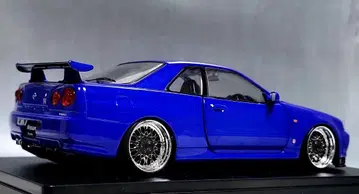 1/24 스카이라인 개조 R34 GT-R VXS110 깊은 림 휠