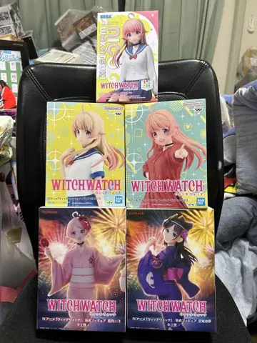 위치 워치 피규어 5세트 미사용