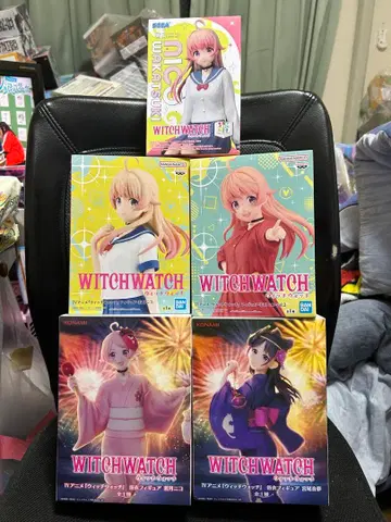 위치 워치 피규어 5세트 미사용