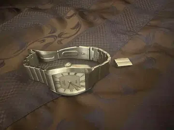 스테인리스 스틸 아날로그 손목시계