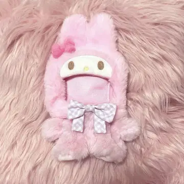 산리오 마이멜로디  인형 옷 M 핑크 귀여운 토끼