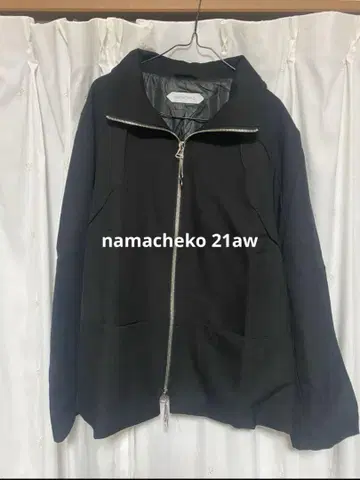 namacheko 21aw 블랙 블루종