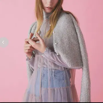 FURFUR(퍼퍼) 샤이니 메탈릭 가디건