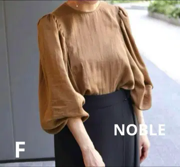 NOBLE 노블 시어 코튼 블라우스