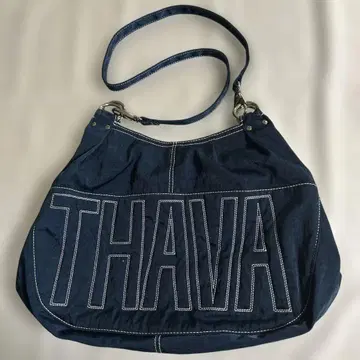 THAVA SAMA 숄더백 네이비