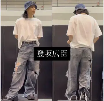 토사카 히로오미 착용형 데님