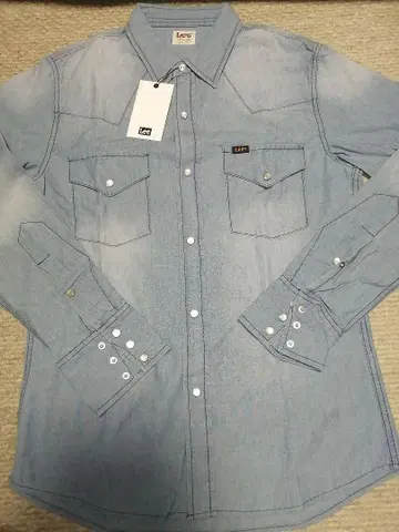 리 Lee LT0500-256 샴브레이 웨스턴 셔츠 L 사이즈