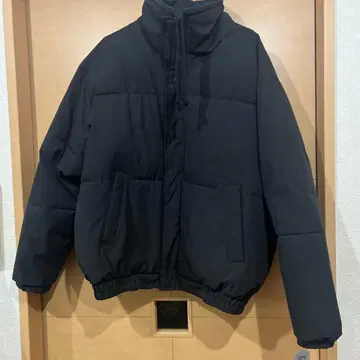 블랙 다운 자켓