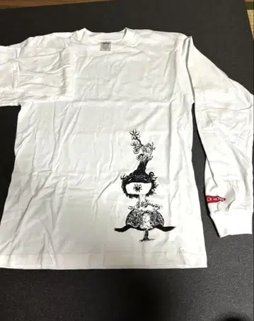 THE BACK HORN 아트 프린트 긴팔 셔츠