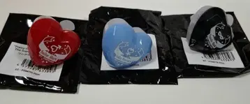 세일러문 뮤지컬 2025 하트형 반지 라이트 3색 세트