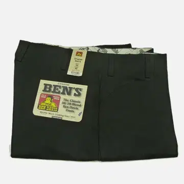 BEN DAVIS BLACK 38/32 MADE IN U.S.A.