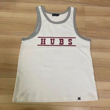 HUBS 말리부 캘리포니아 탱크탑 화이트