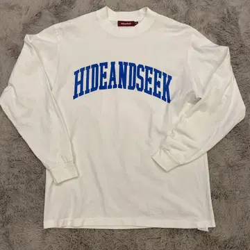 HideandSeek 화이트 긴팔 티셔츠 M