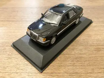 중고품 레어! 1/43 미니 챔피언스 벤츠 500E 블랙