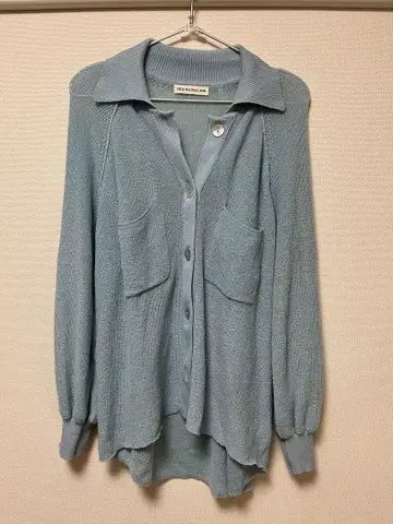 SEA ROOM LYNN 라이트 블루 가디건
