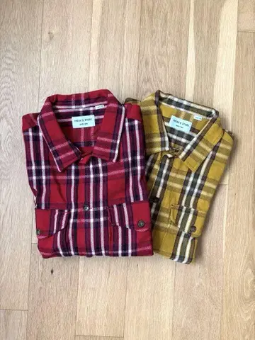 FREAK'S STORE 두꺼운 원단 셔츠 2장 세트
