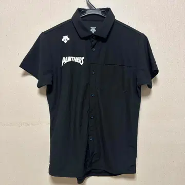 데상트 피케 셔츠 프론트 오픈 팬서 PANTHERS 배구