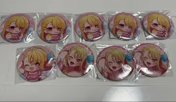 제비뽑기당 최애의 아이 호시노 루비 캔뱃지 세트