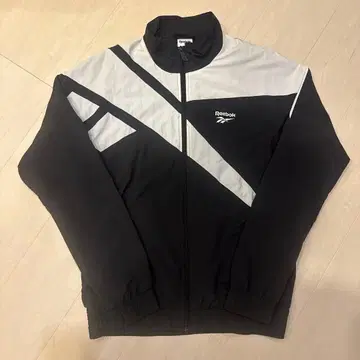 구제 의류 Reebok 나일론 자켓 블랙/그레이