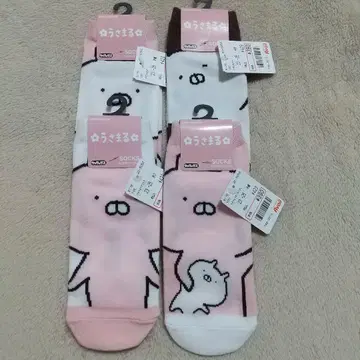 우사마루 x 아베일 삭스 양말 4점 set
