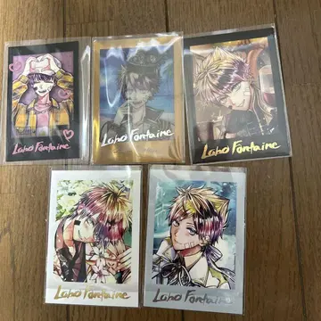 악마 집사와 검은 고양이 금박 묶음 판매 5장 파샤코레 로노