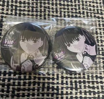 fate 벚꽃 캔뱃지 HF ufotable 2점