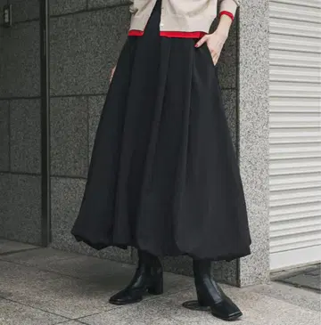 SENSE OF PLACE 벌룬 롱 스커트