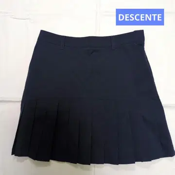 [DESCENTE] 네이비 플리츠 스커트