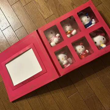 초레어 헬로키티 35주년 봉제 인형 NTT 전보 메모리얼 박스