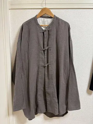 무인양품 오버 사이즈 차이나 셔츠 L-XL