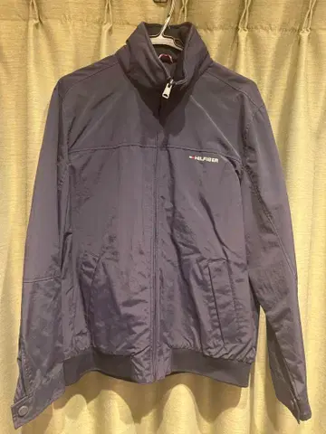 HILFIGER 네이비 나일론 자켓