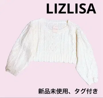 레어 새상품급 LIZ LISA 리즈리사 크롭 니트 숏 기장 니트