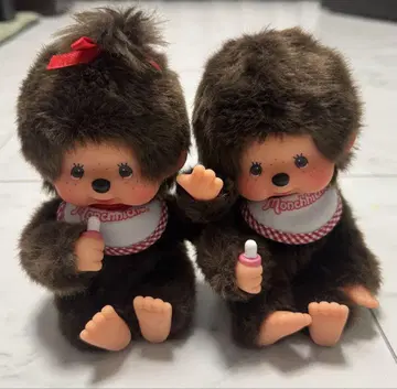 몽치치 봉제 인형 2체 세트