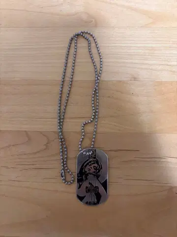 Hysteric Glamour 도그택 목걸이