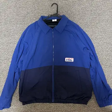 GU HONDA 콜라보 HRC 자켓 L 파랑 블랙
