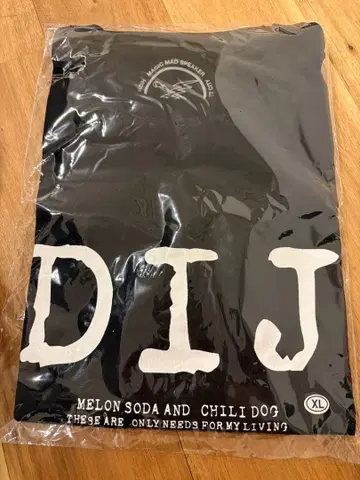 블랑키 젯 시티 DIJ 티셔츠 XL 블랙 BJC 팝업