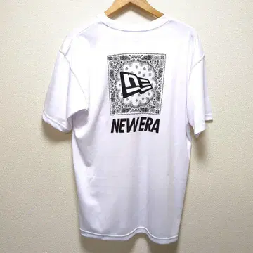NEWERA 뉴에라 트레이닝 의류 T셔츠 화이트 XL