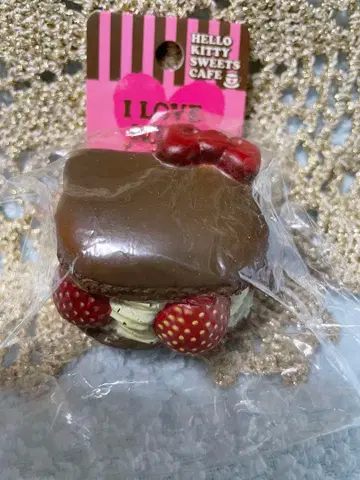 스퀴즈 키티 베리 초코 마카롱 초레어