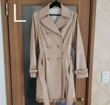 [ 새상품급 ] 루델루 트렌치코트 11호 리본 Rew de Rew