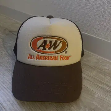 A&W 트래커 햇 베이지/브라운