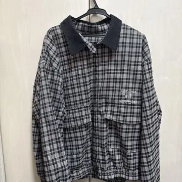commongullproducts 거리 치노 자켓 BLACK check