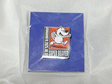 미개봉 새상품 SUPER BEAVER 구마모토 공연 한정판 핀 배지