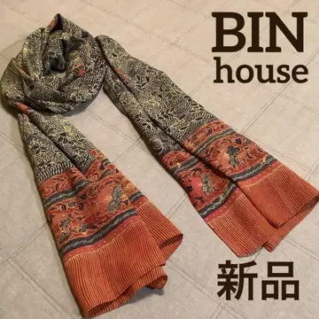빈 하우스 바틱 실크 스톨 새상품