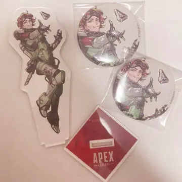 Apex Legends V 최 호라이즌 캔뱃지 아크릴 스탠드 세트