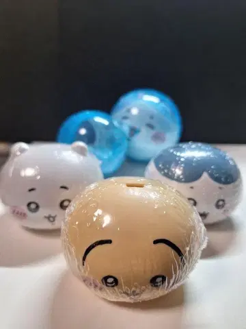 치이카와 (먼작귀) 가챠가챠 캡슐 토이 5종 세트 하치와레 토끼